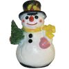 гМ 1.05 Сніговик з ялинкою (м) 33см