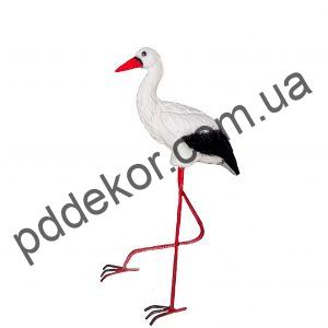 Z 9.29 Лелека білий довга шия з.н. (м) 45см-НОВИНКА